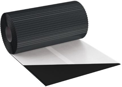 Kamino/sienos sandarinimo juosta 300 mm ritinyje. Juoda, su apsaugine plėvele.