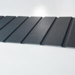 Trapecinis T11 sieninis profilis, pilkos spalvos metalas