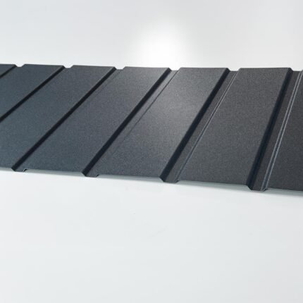 Trapecinis T11 sieninis profilis, pilkos spalvos metalas