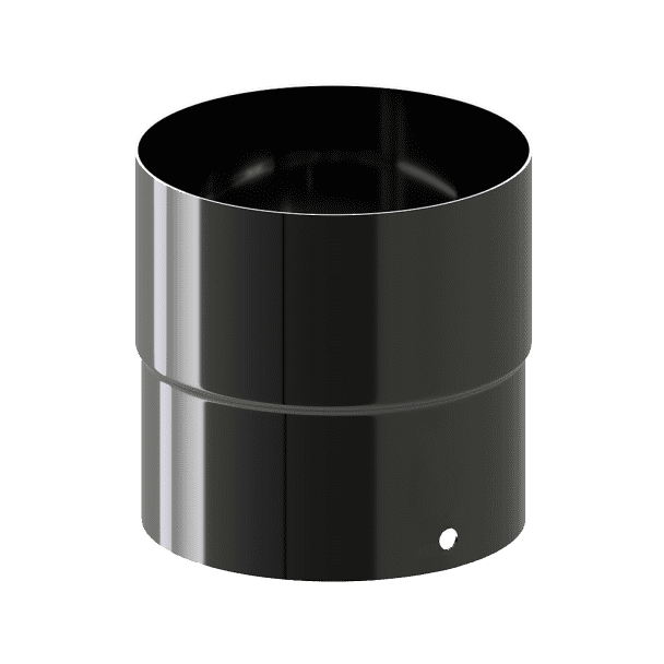 Lietvamzdžio mova PVC adapteris ovaliai sistemai į stačiakampį lietvamzdį.