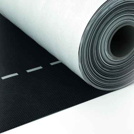 Difuzinė plėvelė „Balex Metal Aspira 130 gr“ rulonas. Stogo hidroizoliacinė membrana.