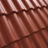 Raudonos betoninės čerpės Benders Palema S stogo danga