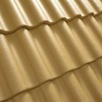 Benders Palema S juodos spalvos betoninės čerpės stogo danga