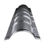 Ovalus kraigas GS – LUX Venecjai L 1145 mm stogo danga, metalinė. Ovalus kraigas.