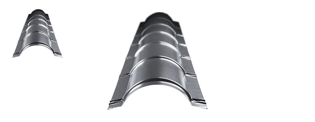 gasior-gsm-301 Ovalus kraigas GS – LUX Venecjai L 1145 mm stogo danga, metalinė. Ovalus kraigas.