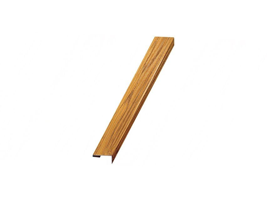 listwa-typu-l-20210325 L tipo profilis stogo pakalimui, 2.00 m ilgio, medžio imitacija.