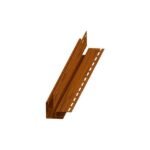 PVC išorinio kampo profilis stogo pakalimams, L 2,00 m.