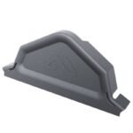 Pilkas kraigo elementas su logotipu, skirtas FLAT Como L 1150 mm. stogui.