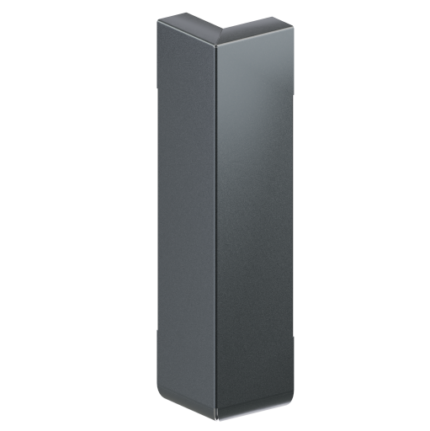 Maskuojamosios dalies išorinis kampas, pilkos spalvos. Išorinis kampas