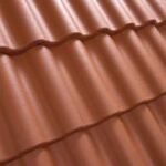 Raudonos betoninės čerpės Benders Palema S stogo danga