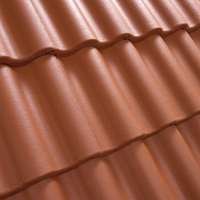 Raudonos betoninės čerpės Benders Palema S stogo danga