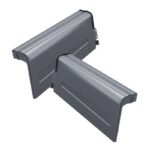 Ovalaus kraigo GS LUX Venecjai aklė nuožulniam stogui: kraigo elementai.